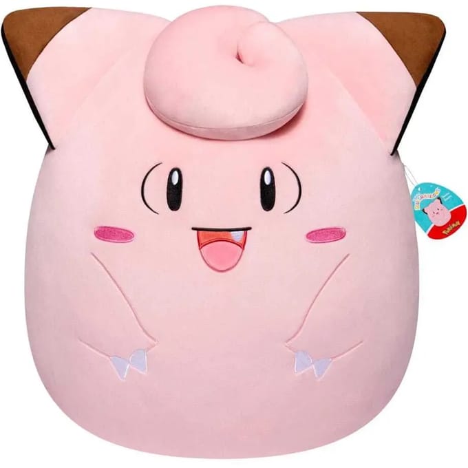 Squishmallows Pokémon Clefairy Pluche 35cm - Wave 4