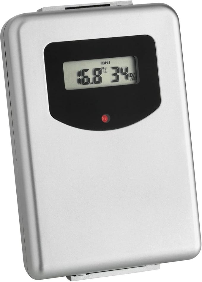 Draadloze Buiten Temperatuur- en Vochtigheidssensor