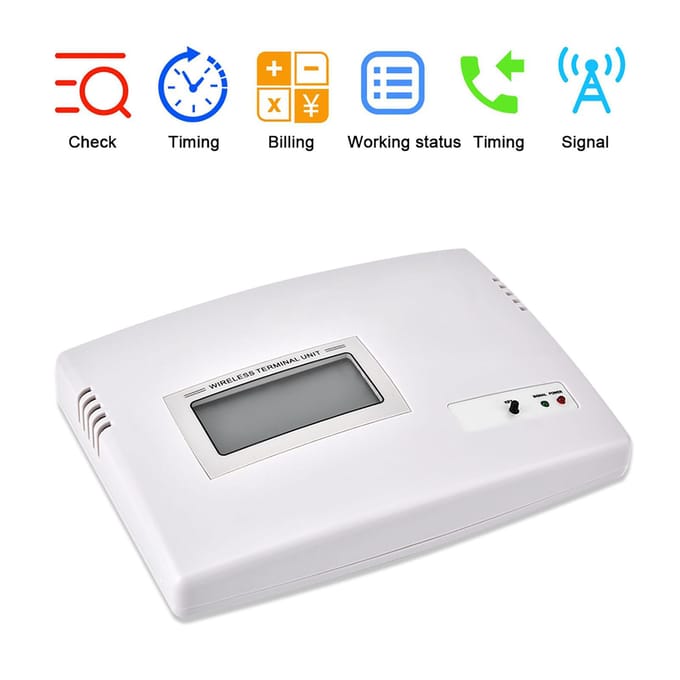 GSM Desktoptelefoon Vaste Draadloze Terminal Ondersteunt Alarmsysteem(/Vierband) white