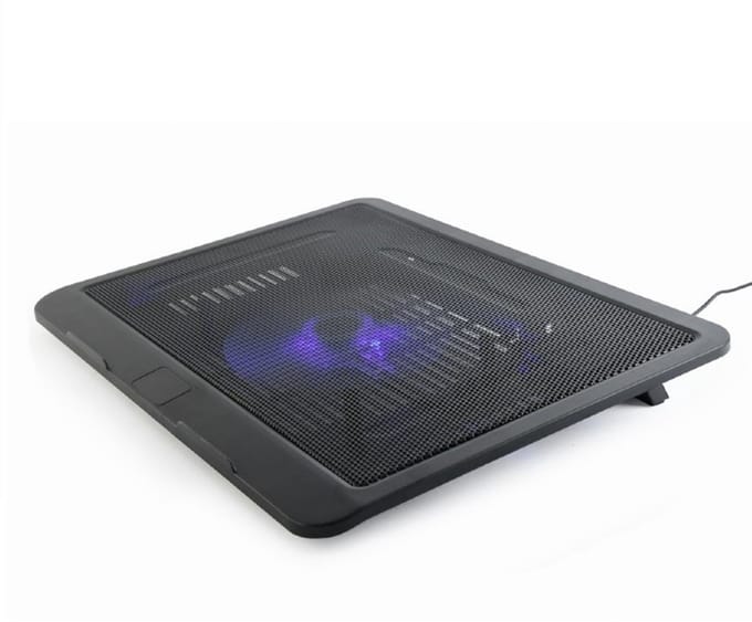 Gembird notebookstandaard met koeler voor notebooks tot 15 inch