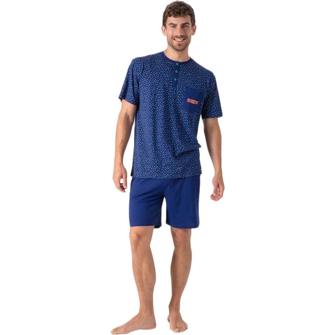 Heren Zomer Korte Pyjama's MU9