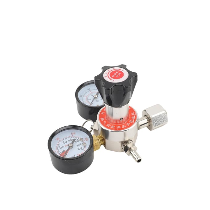 Bier CO2 Drukregelaar Klep Legering 160PSI 230PSI Vat CO2 Regulator voor Brouwerijen Bars Restaurants 7 16 20UNF white
