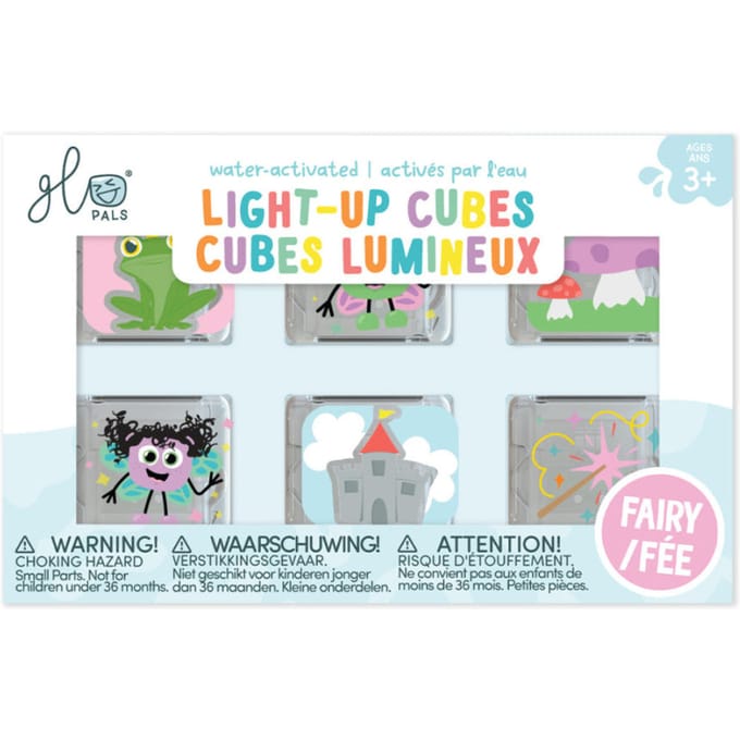 Glo Pals Fairy Light up cubes - 4 weken licht - Multi