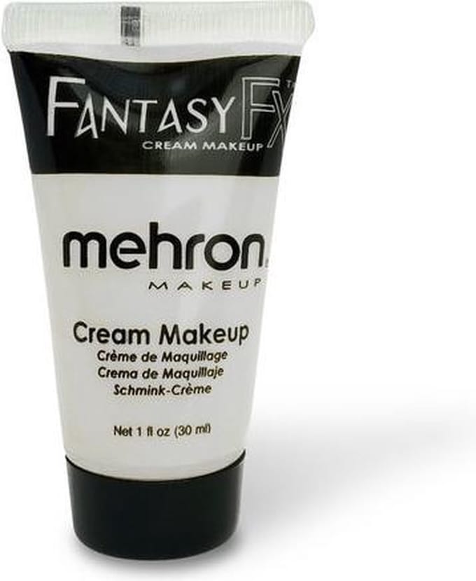 Mehron - Fantasy FX Schmink op Waterbasis - Wit