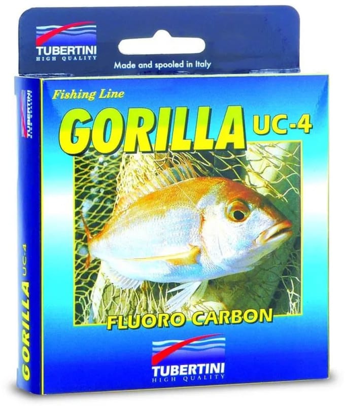 Tubertini Gorilla Uc 4 Flurocarbon 150 M Transparant 0.450 mm
