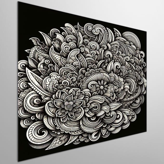 Kunstprint | Wanddecoratie | Dibond | 80 × 80 cm