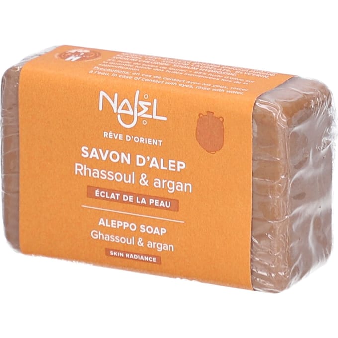 Najel - Aleppo Soap with Ghassoul and Argan Oil 100g