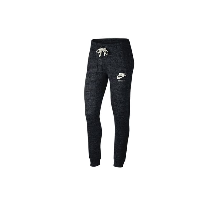 Nike Gebreide Joggingbroek Dames Donkergrijs 883732-010 L black