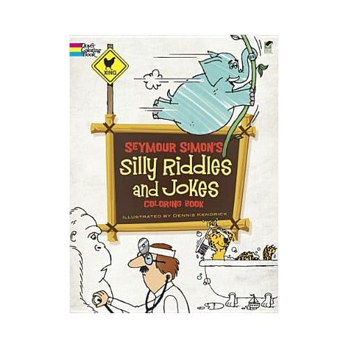 Seymour Simon's Silly Riddles And Jokes Coloring Book - Seymour Simon