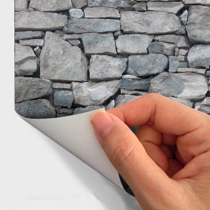Behangsticker - AUVERGNE STONES - 60x60cm
