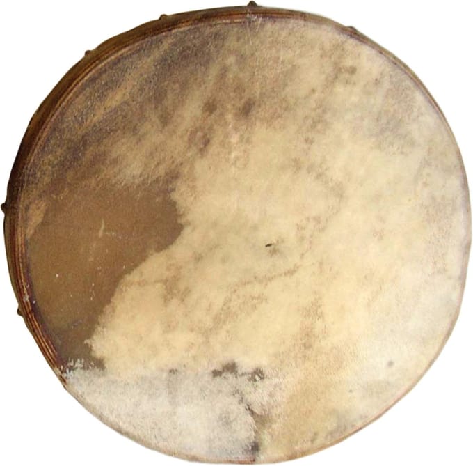 Terré Schamanentrommel ren, 50cm, huidschnurspannung - Hand drum
