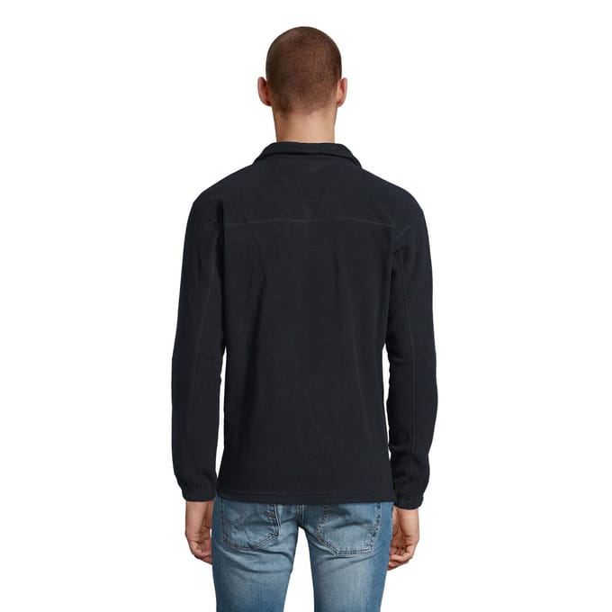 SOLS Volwassen uniseks Ness Half Zip Fleece Top (Marine)