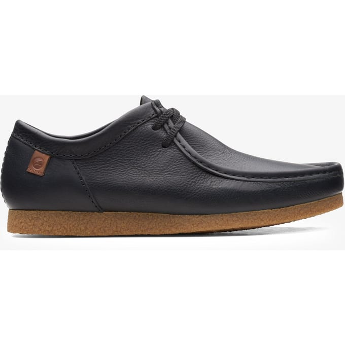Shacre II Run Zwarte Leren Schoenen