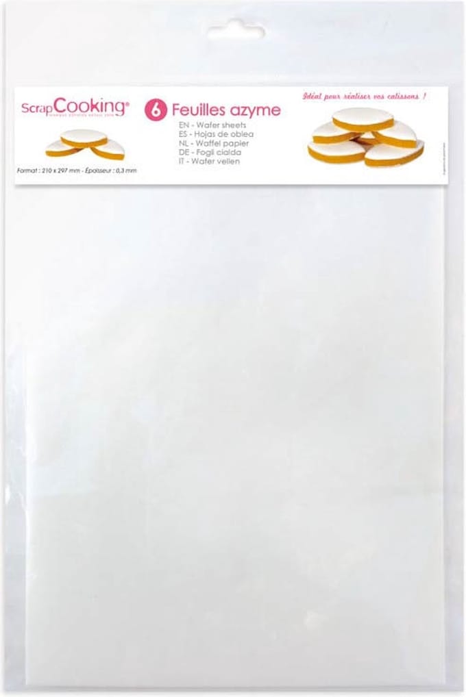 ScrapCooking Eetbare Vellen pk/6