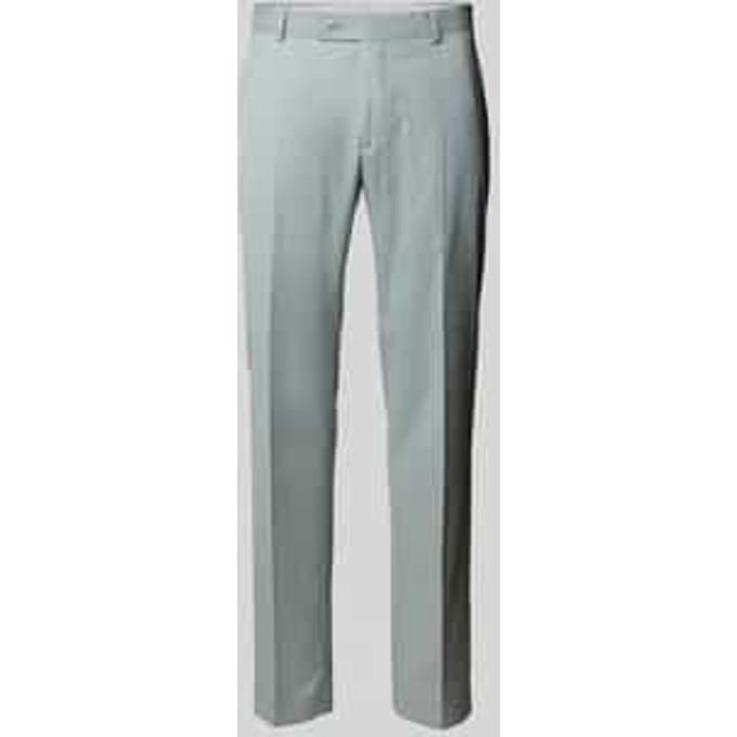 Regular fit pantalon met paspelzakken, model 'X-Tension'
