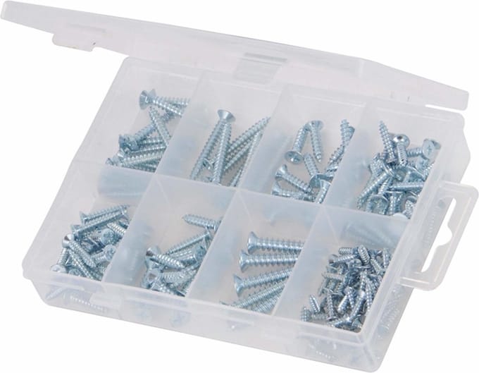 Zelftappende schroef assortiment - 160-delig - 105510