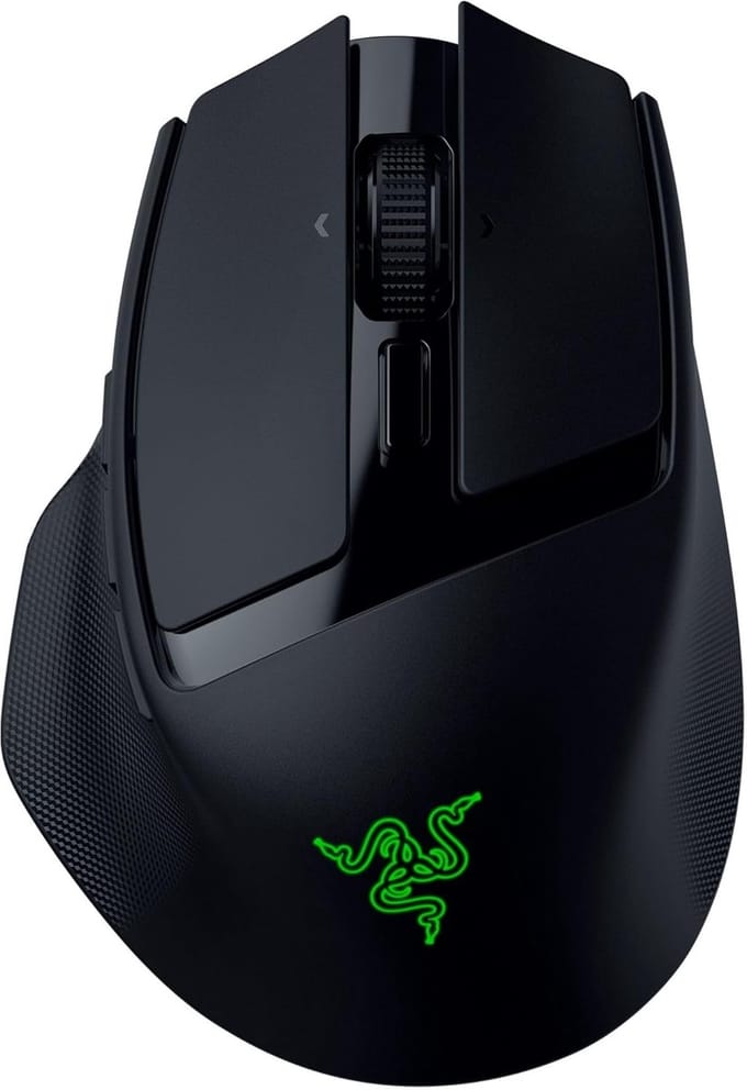 Razer Basilisk Mobile - Draadloze Gaming Muis - RGB - Compact & Ergonomisch - 18.000 DPI - Zwart