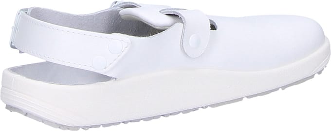 Abeba Werk schoenen Rubber werksandalen – leer, Src, Sanitsclog