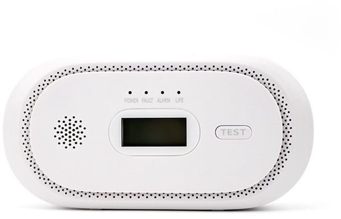 Normalert Koolmonoxide Meter JM-ZL2031 Wit
