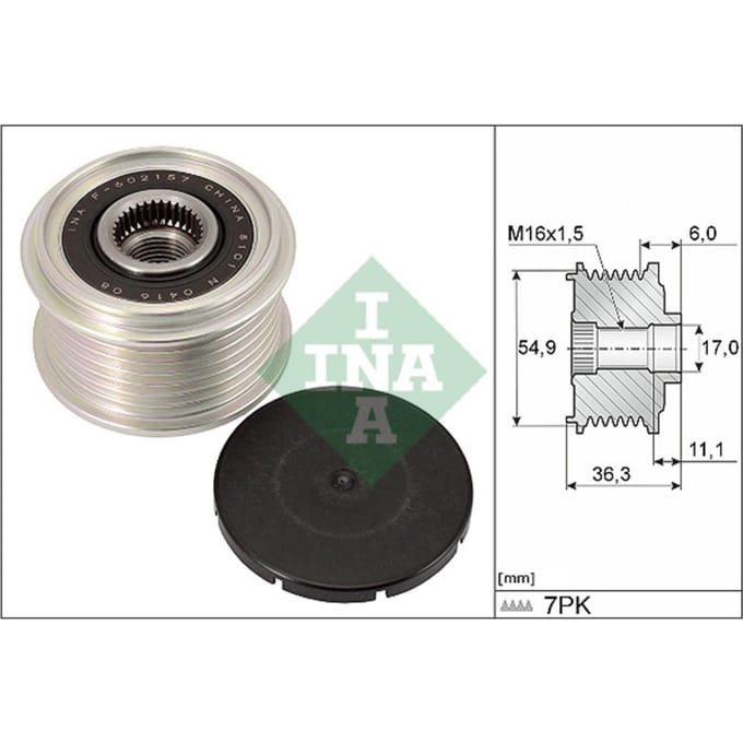 Schaeffler Ina Generator vrijloop INA 535 0298 10