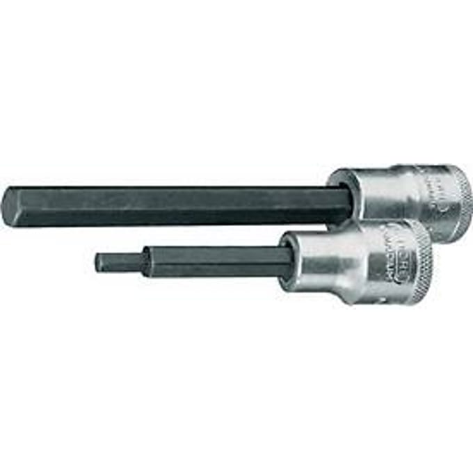 Gedore - IN 19 L - dopsleutel-schroevendraaier 1/2" - lang - 7x100mm