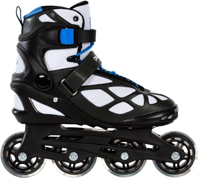 Playlife Inline Skates Uno Black 80 Softboot 82a Zwart Maat 43