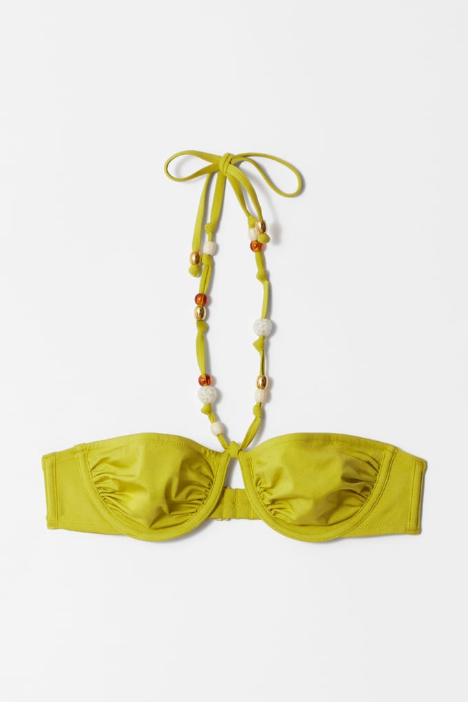 & Other Stories Cannes Monowire Bra Yellow Größe: 70B | Bikinis Outlet | Damen | Gelb