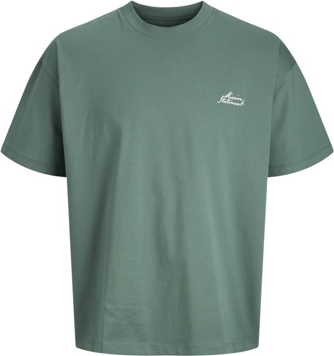JACK&JONES - JCODUST SCRIPT BACK TEE SS CREW NECK - Heren - T-shirts