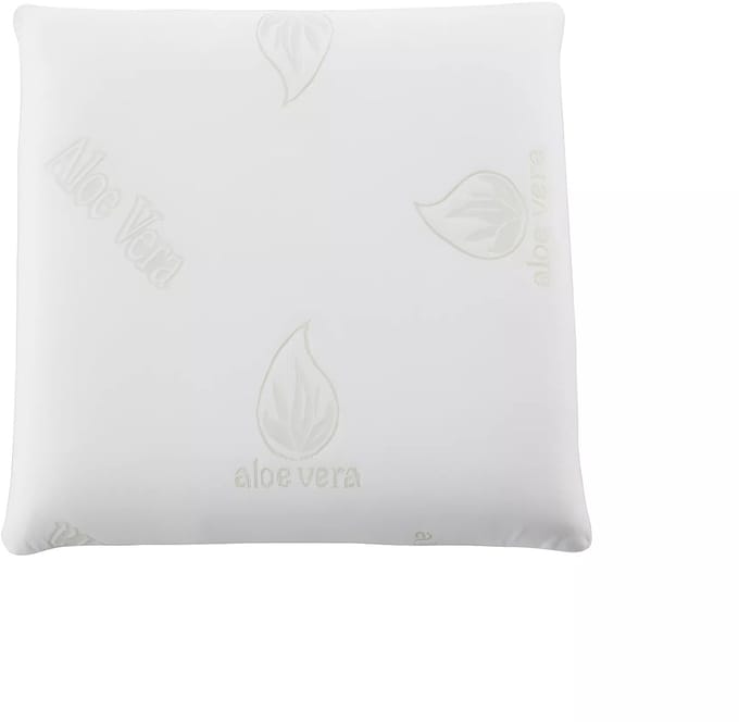 Vente-unique Kussen met vormgeheugen DOUCEUR d' ALOE VERA van NATUREA - 60 x 60 cm