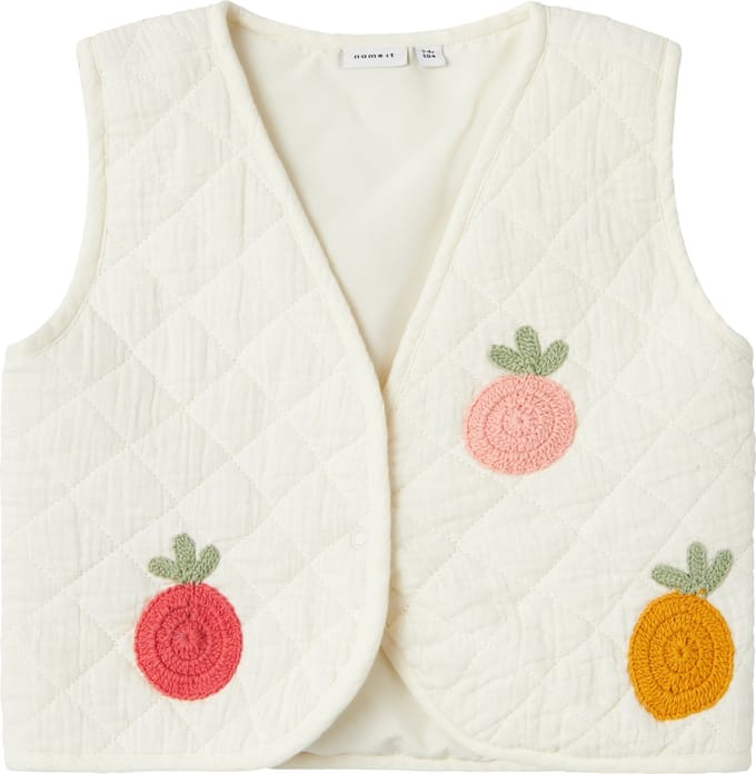 Name It - Gilet - Vest - Helgany - Buttercream - Maat 92