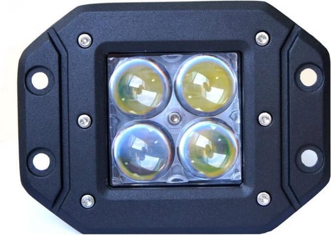 LED SPOT - inbouw 4 LED WERKLAMP