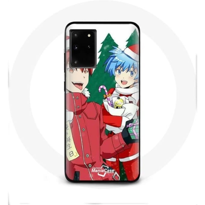 Coque pour Samsung Galaxy S11 Plus Karma et Nagisa Assassination Classroom Anime Christmas day