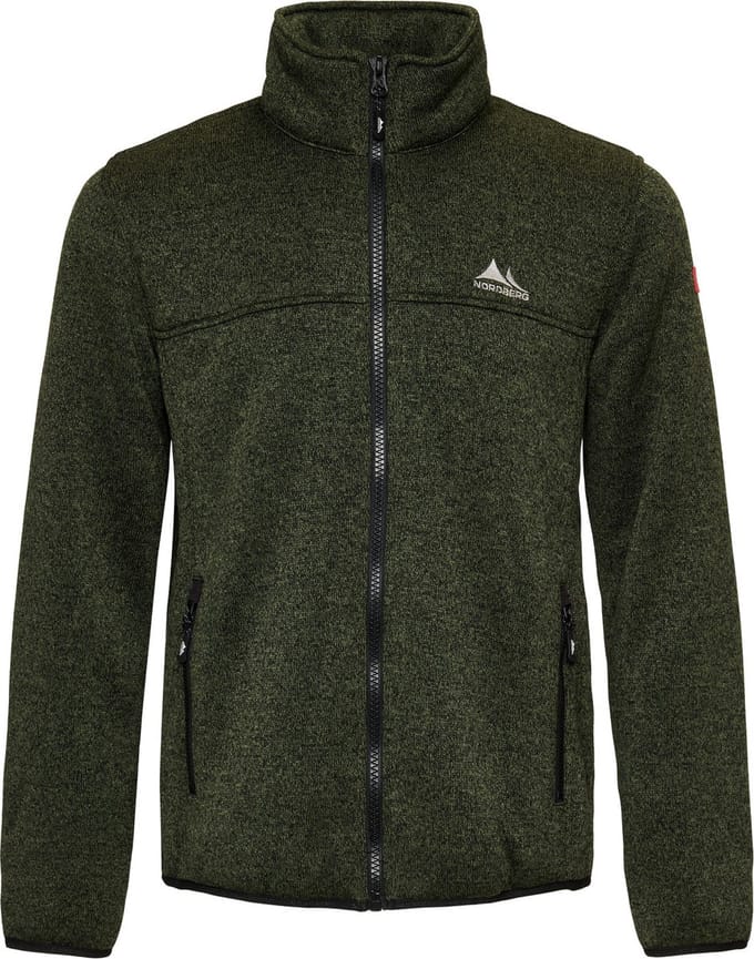 Nordberg Fred Fleece Vest - Groen melange - Maat M