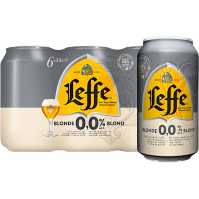 Leffe Belgische Abdijbier Blonde - 6 x 330 ml