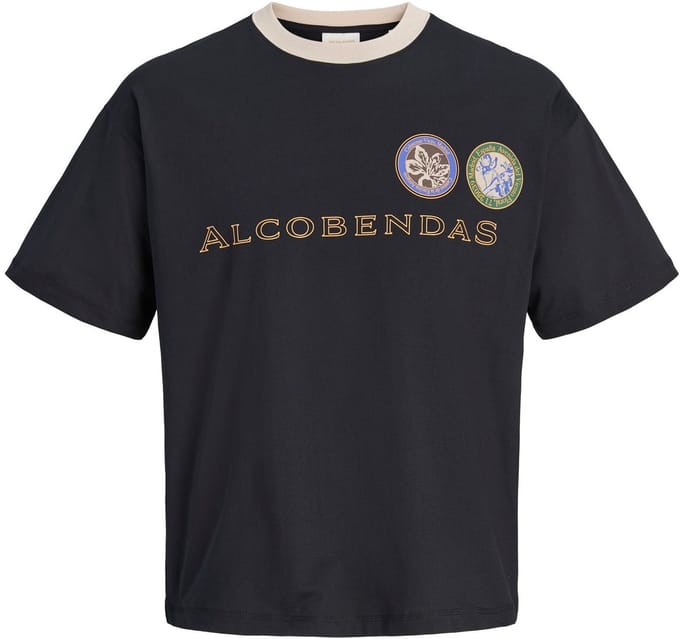 Jack & Jones T-shirts Achterkant bedrukt T-shirts