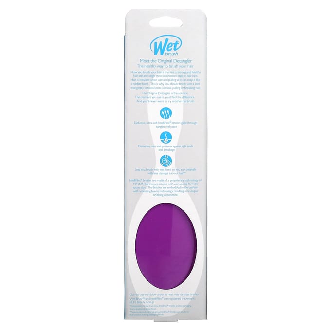 The Wet Brush Wetbrush Cepillo Original Desenredante Purple