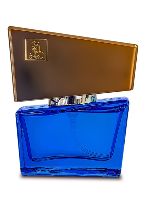 Shiatsu - Pheromone Parfum Mannen 15 ml- Donker Blauw