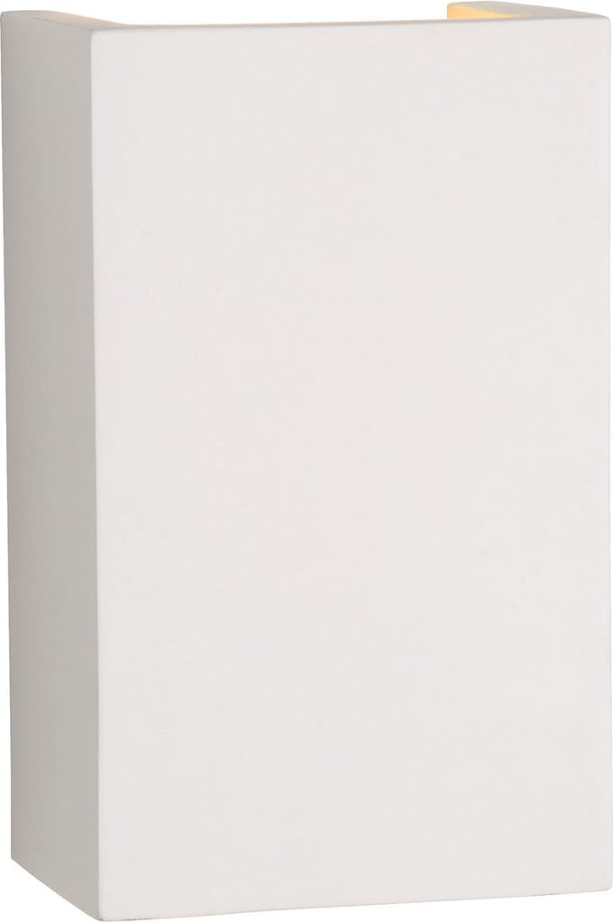 Lucide GIPSY - Wandlamp - 1xG9 - Wit - Japandi