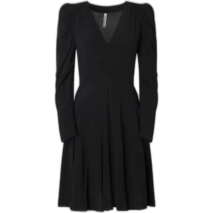 Pepe Jeans Leonor Lang Mouw Jurk Zwart XS Vrouw