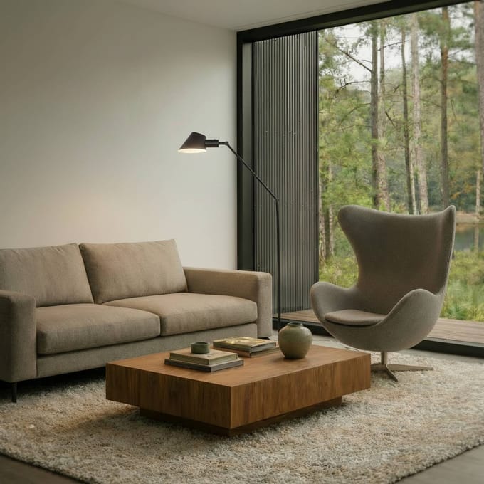 Lindby - vloerlamp - 1licht - Metaal, ijzer - H: 176.5 cm - E27 - zwart