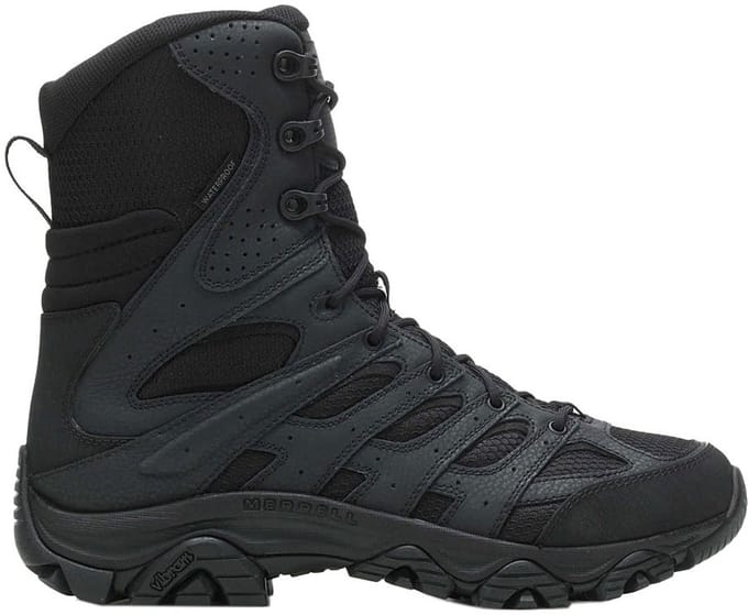 Merrell wandelschoen Moab 3 Tactical "8 zip WP - Zwart