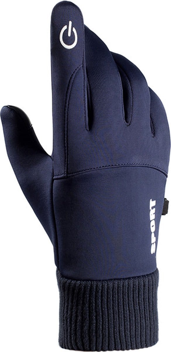 Finnacle - "Touchscreen handschoenen - Blauw - L - Water-dich"