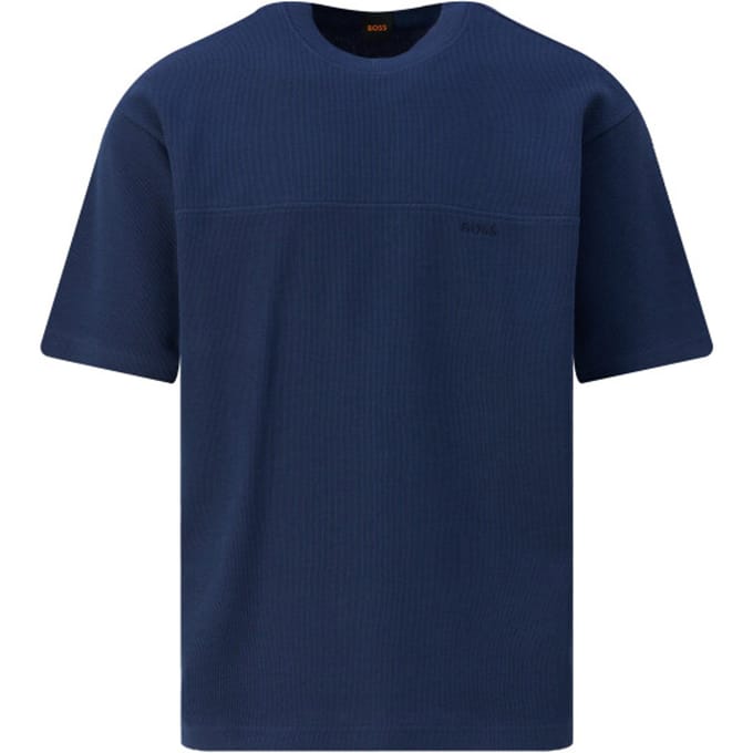 Regular fit T-shirt van katoenmix model 'TE_HIVE'