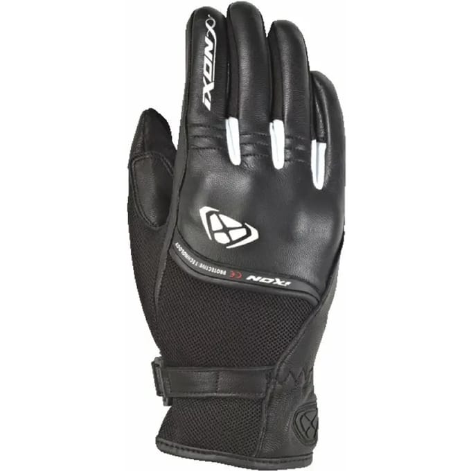 Zomer leren motorhandschoenen voor vrouwen Ixon rs shine 2