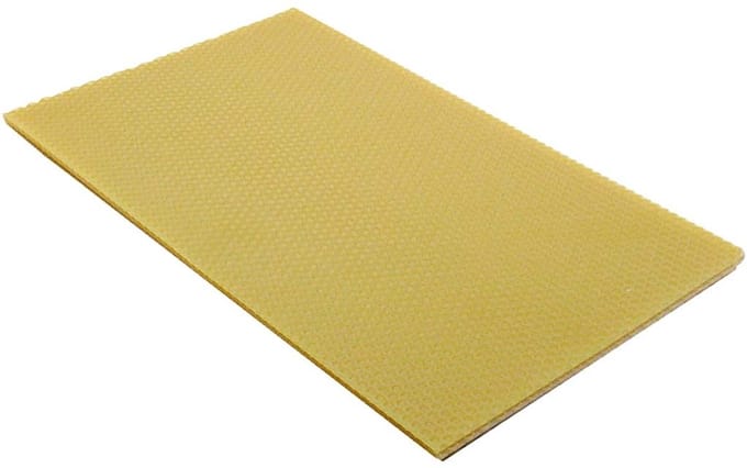Creotime Bijenwas Vel 20 X 33 Cm Naturel Geel