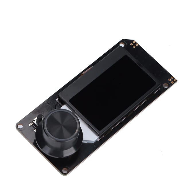 LCD Display Module Mini 12864 Opslagkaartsleuf 3D Printer Accessoires voor Marlin DIY Type 1 black
