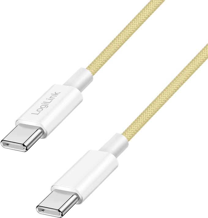 LogiLink CU0349 USB-kabel USB 2.0 1,5 m USB C Geel
