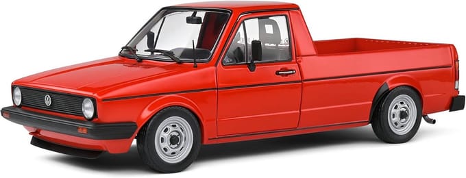 Diecast modelauto 1:18 Volkswagen Caddy MK.1 Rood 1982