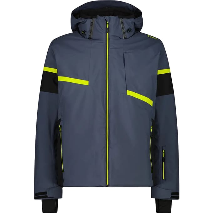 Gevoerde ski-jas met rits en capuchon CMP