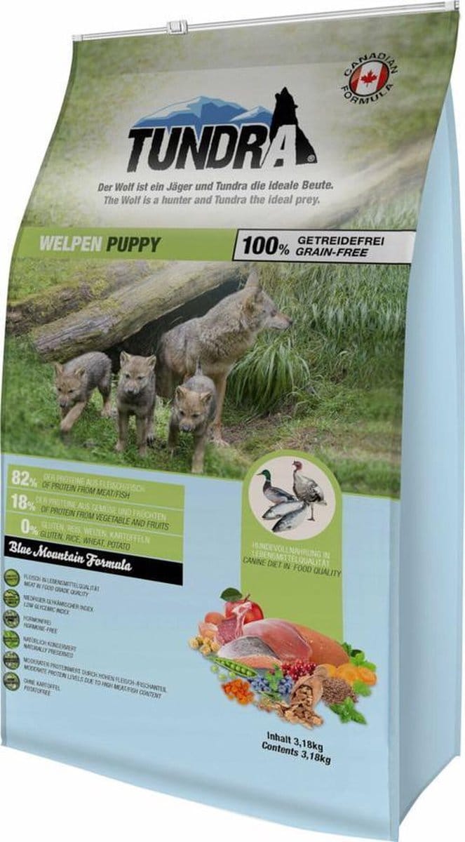 Tundra hondenbrokken Puppy 3,18kg